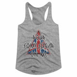 Def Leppard Pour Some Sugar On Me Triangle Graphic Girl Tank Top - Official Band Tee