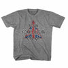 Def Leppard Pour Some Triangle Youth Graphic T-Shirt - Vintage Hard Rock Band Merch - Kids Concert Fan Gift