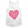 Def Leppard Pour Some Sugar On Me Heart Graphic Girl Tank Top - Official Band Tee