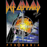 Def Leppard PYRO ALBUM Black Adult T-Shirt – Official Rock Band Graphic Tee for Classic Music Fans