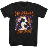 Def Leppard LOVE BITES Adult Black T-Shirt – Classic 80s Rock Music Graphic Tee for Fans