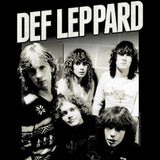 Def Leppard Defleppard Adult T-Shirt, Classic 80s Hard Rock Band Graphic Tee, Retro Concert Music Fan Apparel