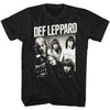 Def Leppard Defleppard Adult T-Shirt, Classic 80s Hard Rock Band Graphic Tee, Retro Concert Music Fan Apparel