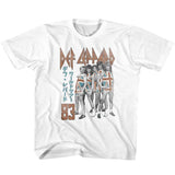 Def Leppard 1983 Pyromania Tour Deflep83 Logo Graphic Vintage Concert Tee Unisex Youth Dynamic Look Men Women