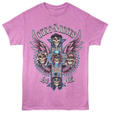 Guns N' Roses Winged Cross Graphic T-Shirt - Official Classic Band Tee