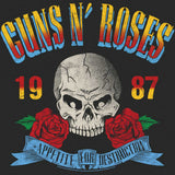 Guns N' Roses Appetite for Destruction 1987 Graphic T-Shirt - Rock Band Tee