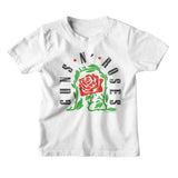 Guns N' Roses Thorned Rose Graphic T-Shirt - Official Kids Rock Band Tee - Size Youth
