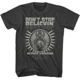Journey Journey Detroit Adult Graphic T-Shirt - Legendary Classic Rock Band Clothing - Vintage Idea