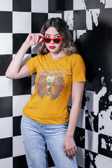 Journey Segmented Colors Graphic T-Shirt - Classic Rock Music Clothing - Vintage Concert Lover Gift Idea