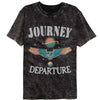 Journey Departure Album Graphic T-Shirt - Classic Rock Music Clothing - Vintage Concert Lover Gift Idea