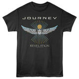 Journey Revelation Album Graphic T-Shirt - Classic Rock Music Clothing - Vintage Concert Lover Gift Idea