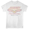 Journey Frontiers World Tour Graphic T-Shirt - Classic Rock Music Clothing - Vintage Concert Lover Gift Idea