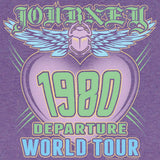 Journey Departure World Tour Graphic T-Shirt - Classic Rock Music Clothing - Vintage Concert Lover Gift Idea