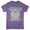 Journey Departure World Tour Graphic T-Shirt - Classic Rock Music Clothing - Vintage Concert Lover Gift Idea