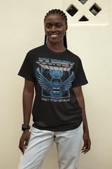 Journey 3D Text Scarab 2-Sided Adult Graphic T-Shirt - Vintage Rock Band Merch - Unisex Concert Fan Gift
