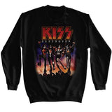 KISS Destroyer Graphic T-Shirt - Classic Rock Music Clothing - Vintage Concert Lover Gift Idea