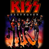 KISS Destroyer Youth Graphic T-Shirt - Classic Rock Music Clothing - Vintage Concert Lover Gift Idea