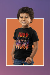 KISS Destroyer Youth Graphic T-Shirt - Classic Rock Music Clothing - Vintage Concert Lover Gift Idea