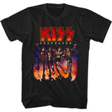 KISS Destroyer Graphic T-Shirt - Classic Rock Music Clothing - Vintage Concert Lover Gift Idea