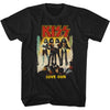 KISS Love Gun Graphic T-Shirt - Classic Rock Music Clothing - Vintage Concert Lover Gift Idea