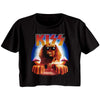 KISS H.I.T.S. Sphinx Graphic Ladies T-Shirt - Classic Rock Music Clothing - Vintage Concert Lover Gift Idea