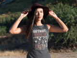 KISS Detroit Rock City 77 Graphic Tank Top - Classic Rock Music Clothing - Vintage Concert Lover Gift Idea
