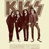 KISS Dressedtokill Graphic T-Shirt - Classic Rock Music Clothing - Vintage Concert Lover Gift Idea