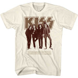 KISS Dressedtokill Graphic T-Shirt - Classic Rock Music Clothing - Vintage Concert Lover Gift Idea