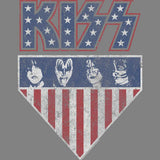 KISS KISS1776 Graphic T-Shirt - Classic Rock Music Clothing - Vintage Concert Lover Gift Idea
