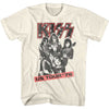 KISS Ustour76 Graphic T-Shirt - Classic Rock Music Clothing - Vintage Concert Lover Gift Idea