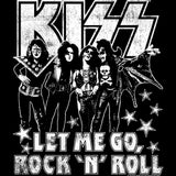 KISS Letmego Graphic T-Shirt - Classic Rock Music Clothing - Vintage Concert Lover Gift Idea