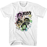 KISS Bears Graphic T-Shirt - Classic Rock Music Clothing - Vintage Concert Lover Gift Idea