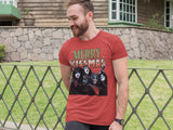 KISS Merry Kissmas Graphic T-Shirt - Classic Rock Music Clothing - Vintage Concert Lover Gift Idea