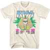 KISS Egyptian Shade Graphic T-Shirt - Classic Rock Music Clothing - Vintage Concert Lover Gift Idea