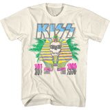 KISS Egyptian Shade Graphic T-Shirt - Classic Rock Music Clothing - Vintage Concert Lover Gift Idea
