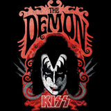 KISS The Demon Graphic T-Shirt - Classic Rock Music Clothing - Vintage Concert Lover Gift Idea