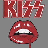 KISS Drip Graphic Tank Top - Classic Rock Music Clothing - Vintage Concert Lover Gift Idea