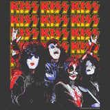 KISS Lots Of Logos Graphic Girl Tank Top - Classic Rock Music Clothing - Vintage Concert Lover Gift Idea