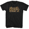 KISS Stars Graphic T-Shirt - Classic Rock Music Clothing - Vintage Concert Lover Gift Idea