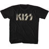 KISS KISS Logo Youth Graphic T-Shirt - Classic Rock Music Clothing - Vintage Concert Lover Gift Idea