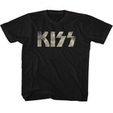 KISS KISS Logo Youth Graphic T-Shirt - Classic Rock Music Clothing - Vintage Concert Lover Gift Idea