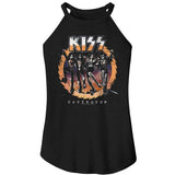 KISS Destroyer Album Graphic Woman Tank Top - Classic Rock Music Clothing - Vintage Concert Lover Gift Idea
