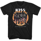 KISS Destroyer Album Graphic T-Shirt - Classic Rock Music Clothing - Vintage Concert Lover Gift Idea