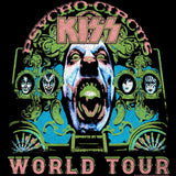 KISS Psycho Circus Graphic T-Shirt - Classic Rock Music Clothing - Vintage Concert Lover Gift Idea