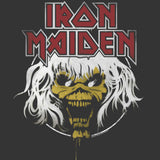 Iron Maiden World Tour 1982 F B 2-Sided Graphic T-Shirt - Classic Rock Music Clothing - Vintage Concert Lover Gift Idea