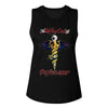 Motley Crue Dr Feel Good Ladies Graphic Tank Top - Classic Rock Music Clothing - Vintage Concert Lover Gift Idea