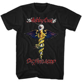 Motley Crue Dr Feel Good Graphic T-Shirt - Classic Rock Music Clothing - Vintage Concert Lover Gift Idea