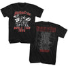 Motley Crue Theatre Of Pain Tour 2-Sided Graphic T-Shirt - Classic Rock Music Clothing - Vintage Concert Lover Gift Idea