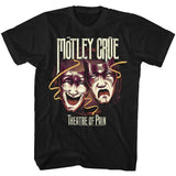 Motley Crue Theatre Of Pain Graphic T-Shirt - Classic Rock Music Clothing - Vintage Concert Lover Gift Idea
