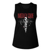 Motley Crue Dr Feel Good Ladies Graphic Tank Top - Classic Rock Music Clothing - Vintage Concert Lover Gift Idea
